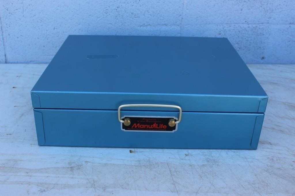 Manulife Metal Cash Box