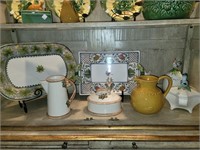 Decorative Pottery Trays & Dishes
