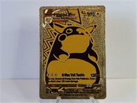 Pokemon Care Rare Gold Pikachu Vmax