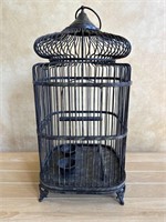 Modern iron birdcage;