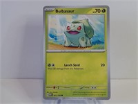 Pokemon Card Rare Bulbasaur 1/165