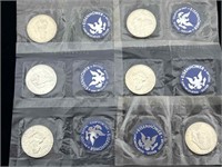 Sealed Eisenhower Silver Dollar Coin Sets