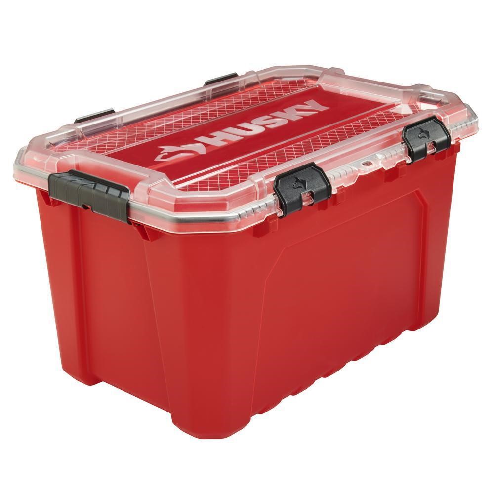 $30  20-Gal. Red Pro Duty Waterproof Container