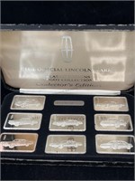 Lincoln Mark Classic Silver Bar Set Various