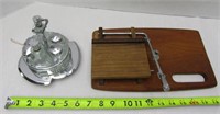 2 Kitchen Accessories-Cheese Board+Condiment tray
