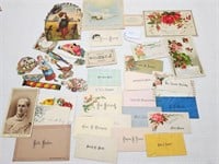 1900s Cutouts & Remembrance Cards