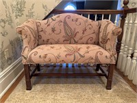 Beautiful Chippendale style settee