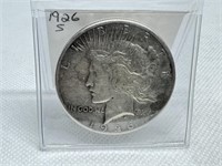 1926 S Peace Dollar 90% Silver