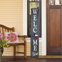 WF7764  Mainstays 56"H Outdoor Welcome Porch Sign
