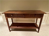 Rustic wall/console table