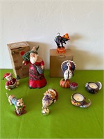 Jim Shore Christmas & Fall Figurines