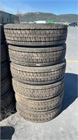 6 CONTINENTAL TIRES 225/70R 19.5