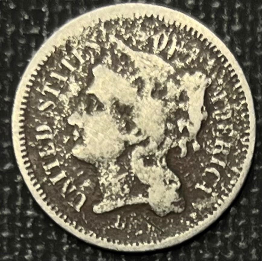 3 Cent Nickel can’t make out the date
