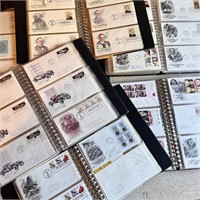 First Day Cover Collection in Albums