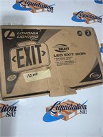 $20  Exit sign