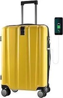 KROSER Hardside Expandable Carry On Luggage with