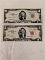 1953, 1953A Two Dollar Red Seals
