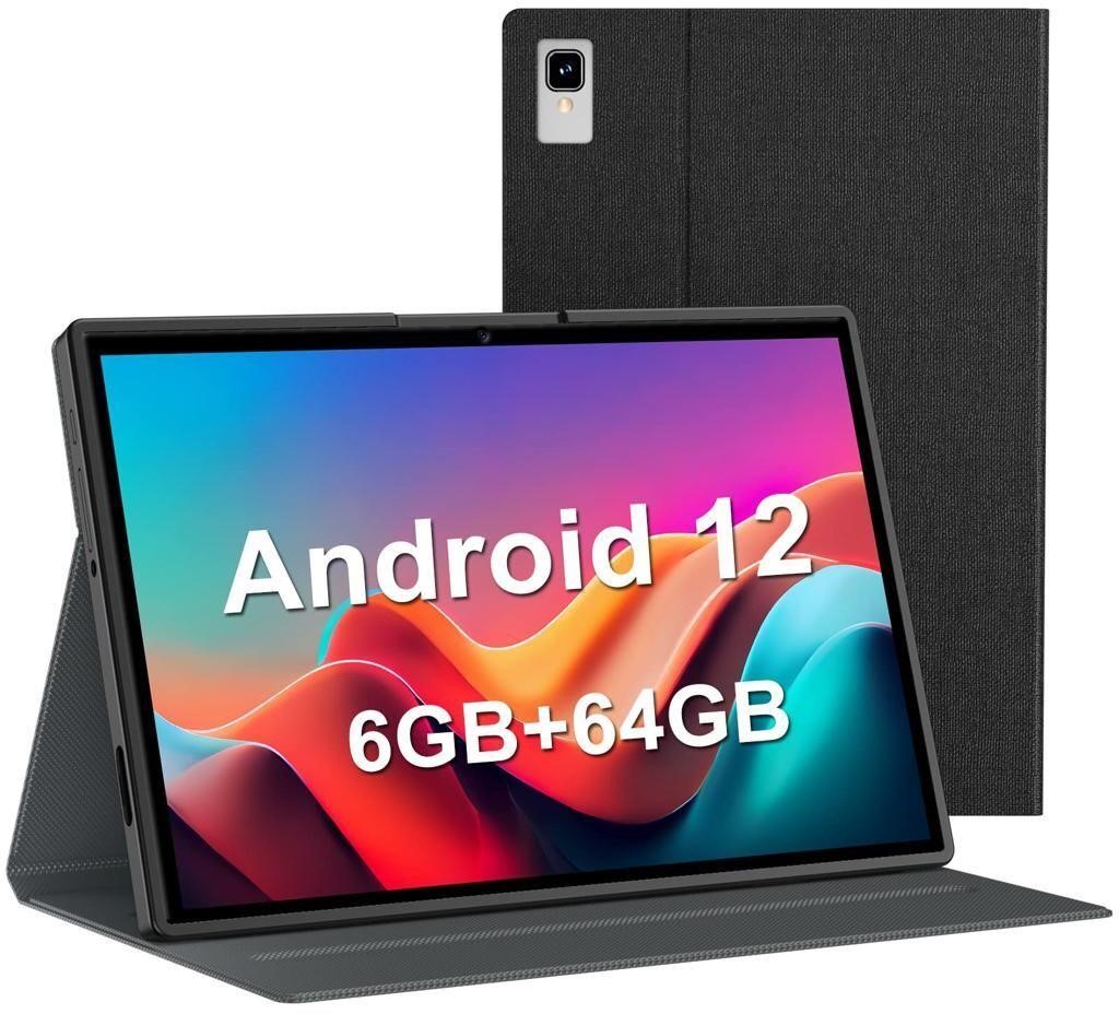Android Tablet, 10.1 Inch Android 12 Tablet, 6GB