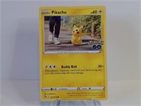Pokemon Card Rare Pikachu Stamped