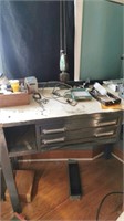 Antique workbench 3 ft tall 4 ft wide