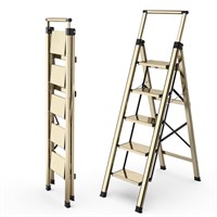 HBTower Step Ladder 5 Step Ladder Folding