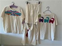 Vintage Alfredos Wife Cream Colored Clothing