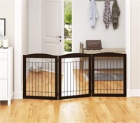PAWLAND 72” Extra Wide Dog Gate for The House,