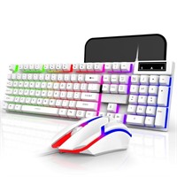 WF7782  Shipadoo RGB Gaming Keyboard, 104 Keys & M