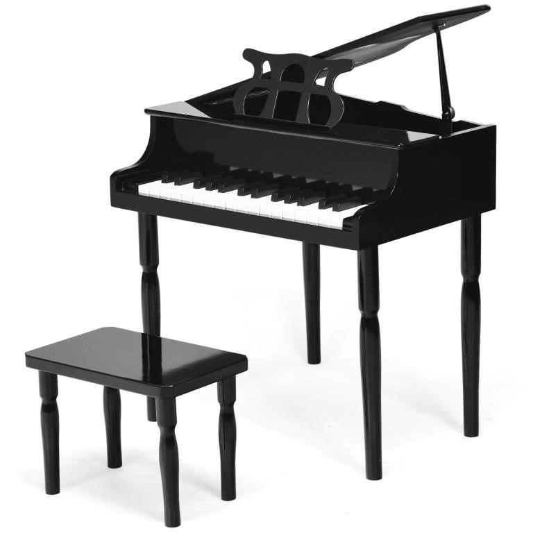 WF7596  Topbuy Kids Piano 30 Keys Mini Grand Piano