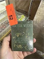 THE PRACTICAL WITCH'S SPELL DECK SEALED