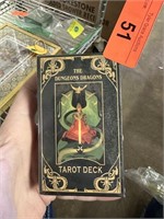 THE DUNGEONS DRAGONS SEALED TAROT DECK