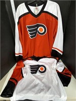 2 vintage Philadelphia Flyers jerseys