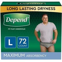 Depend Fresh Protection Adult Incontinence