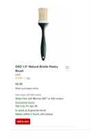 OXO 1.5" Natural Bristle Pastry Brush