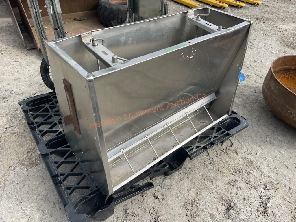 Stainless Pig Nursery Feeder