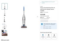 WF7610  Hoover PowerDash Upright Cleaner