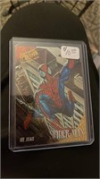 1995 fleer marvel Values Spider Man