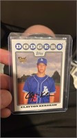 Clayton Kershaw 2008 Topps Update & Highlights RC