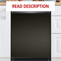 $40  Black Dishwasher Cover  23x26  Removable