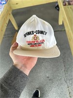 Vintage boxing hat trump plaza spinks vs cooney ra
