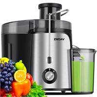 Juicer Machine, 600W Juicer with 3.5” Wide Chute