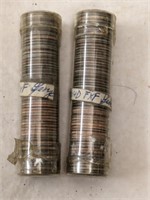 2 Rolls of 1970's Roosevelt Dimes, Unsearched