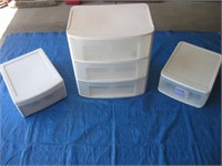 Stackable Storage Drawers 3pc & 2pc
