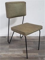 Vintage metal side chair