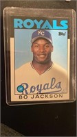1986 Topps Traded Bo Jackson Rookie Card RC