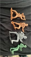 Small lot of 1960's Marx army men.