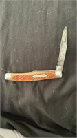 Vintage Sabre Japan 614 Pocket folding Knife 2-bla
