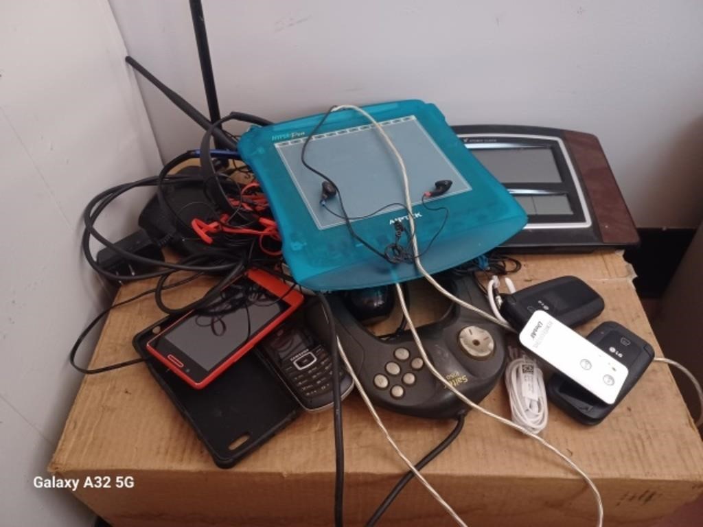 Electronics, Cell Phones, Etc as found