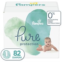 Pampers Pure Diapers Size 1  82 Count (Select