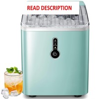 $64  ZAFRO Portable Ice Maker  26Lbs/24Hrs  Green